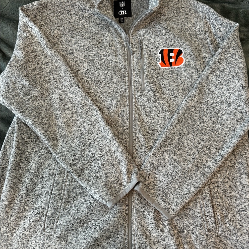 Men's NFL x Darius Rucker Collection by Fanatics Heather Gray Cincinnati Bengals - Picture 14 of 15